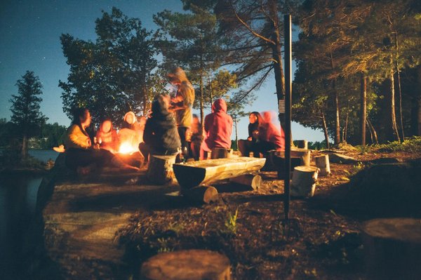 Est-il possible de camper avec de jeunes enfants?